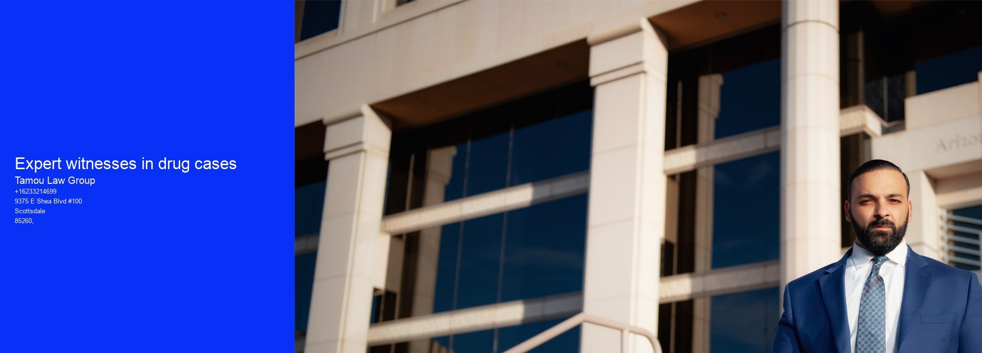 Expert witnesses in drug cases