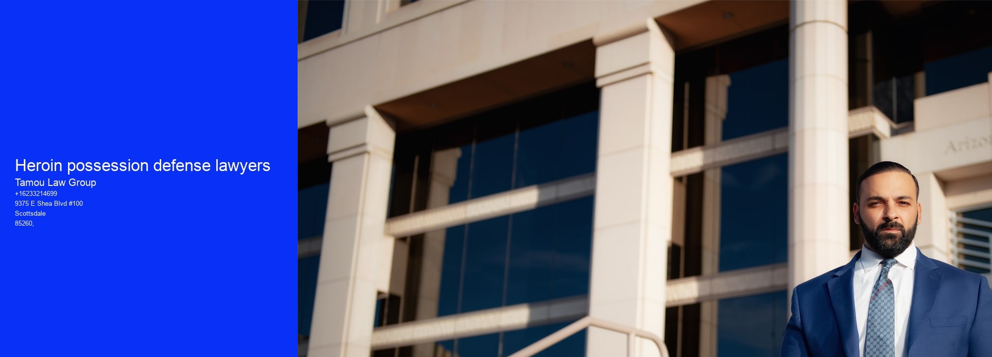 Heroin possession defense lawyers
